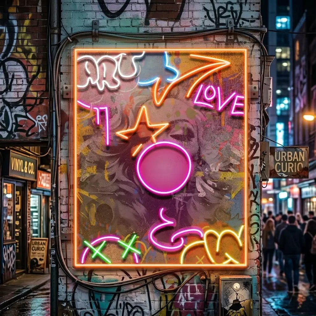 Fantastic Love Collapse Art LED Neon Sign Light Pop Art