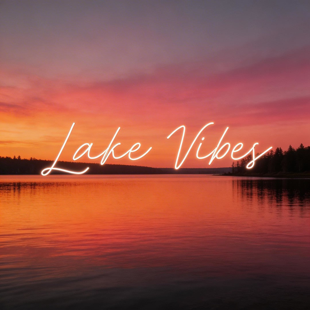 Custom Neon: Lake Vibes