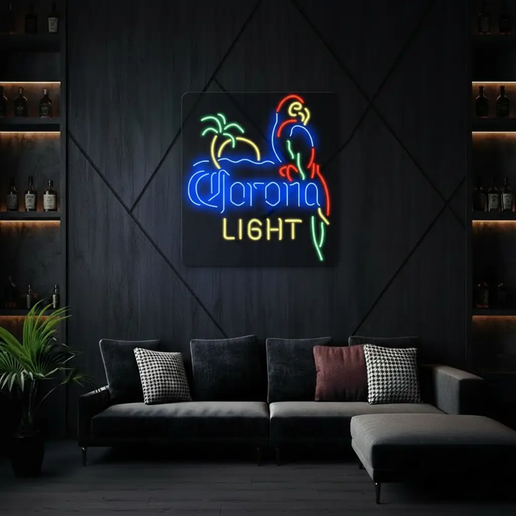Tiki Bar Led Neon Sign Shop Decor Sign