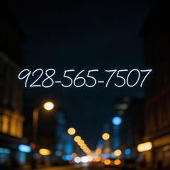 Custom Neon: 928-565-7507