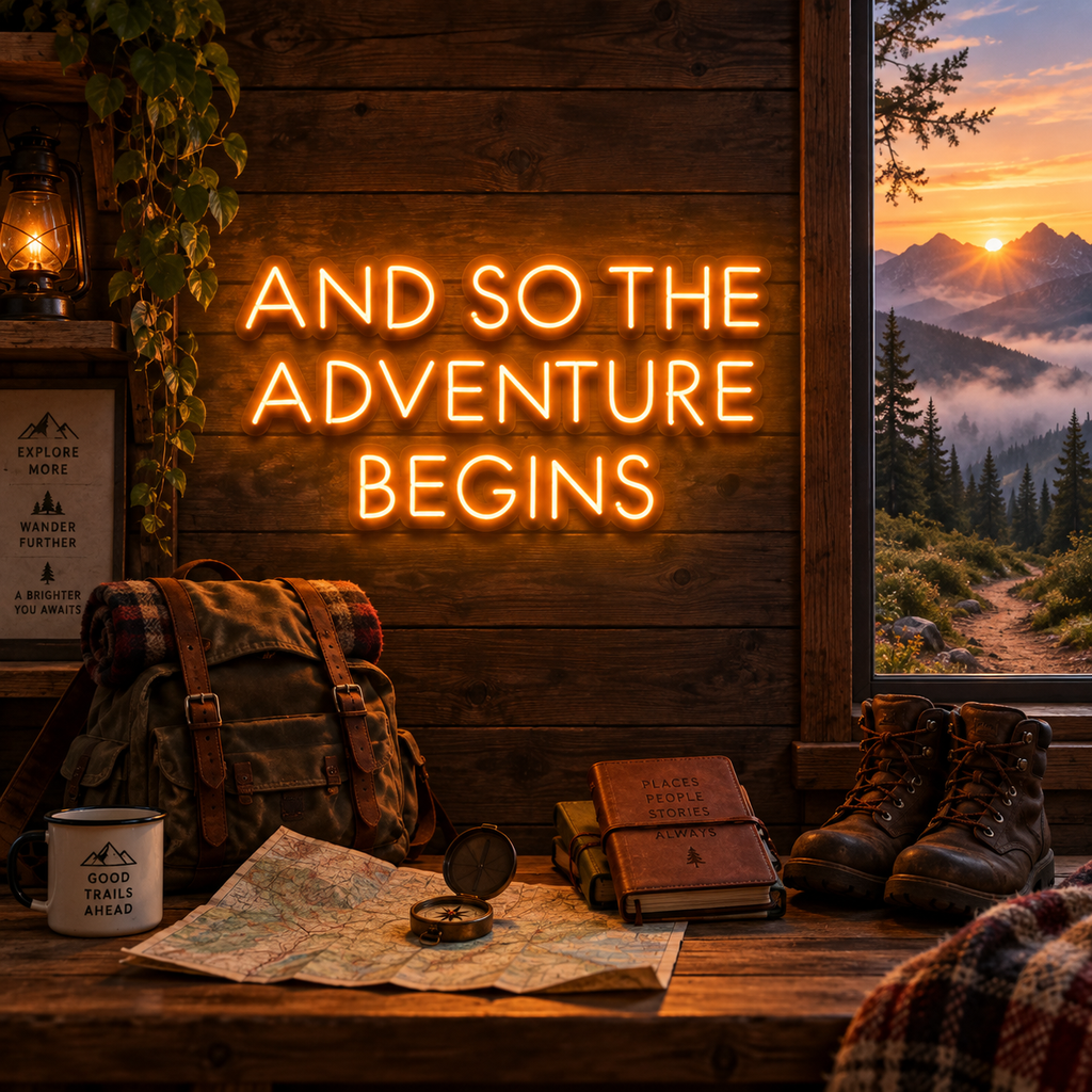 So The Adventure Begins