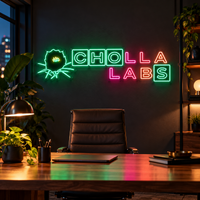 Cholla Labs Multicolor Logo - Custom LED Neon Sign