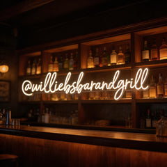 Custom Neon: @williebsbara...