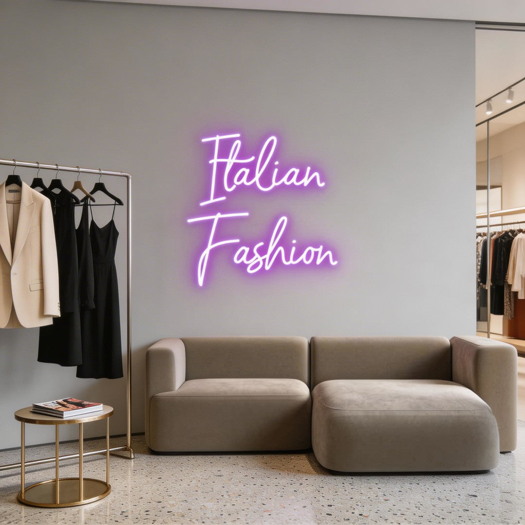 Custom Neon: Italian Fash...