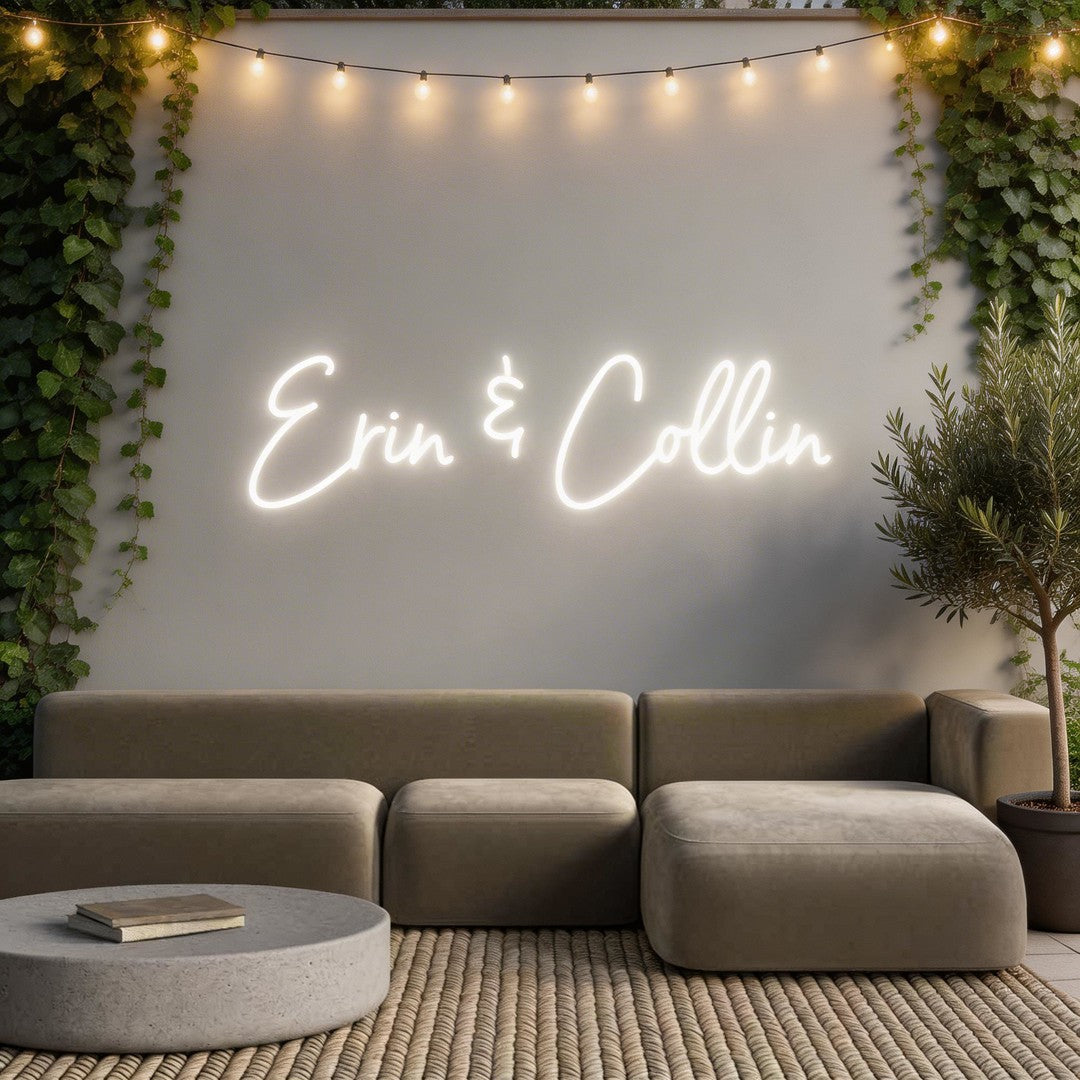 Custom Neon: Erin & Collin