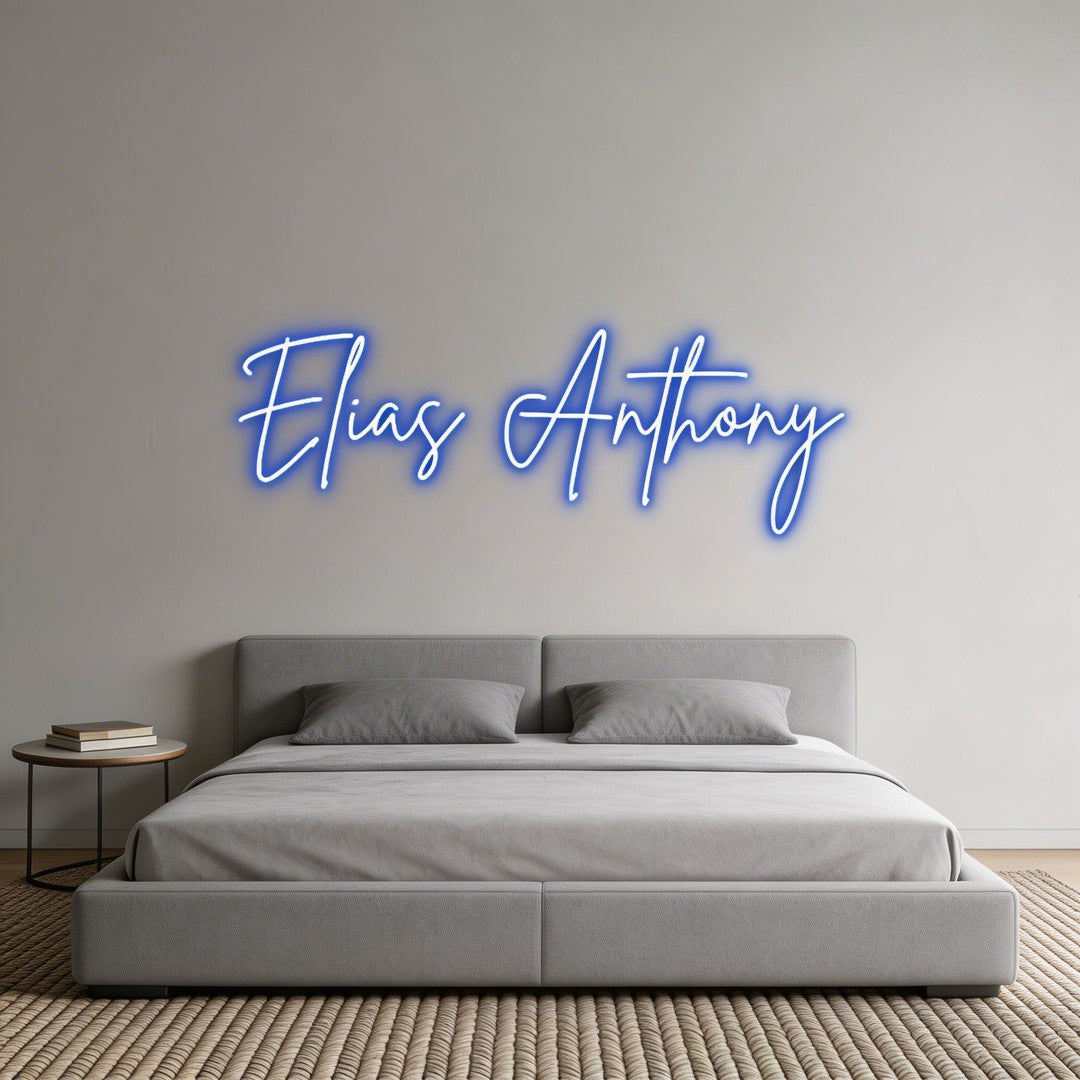 Custom Neon: Elias Anthony