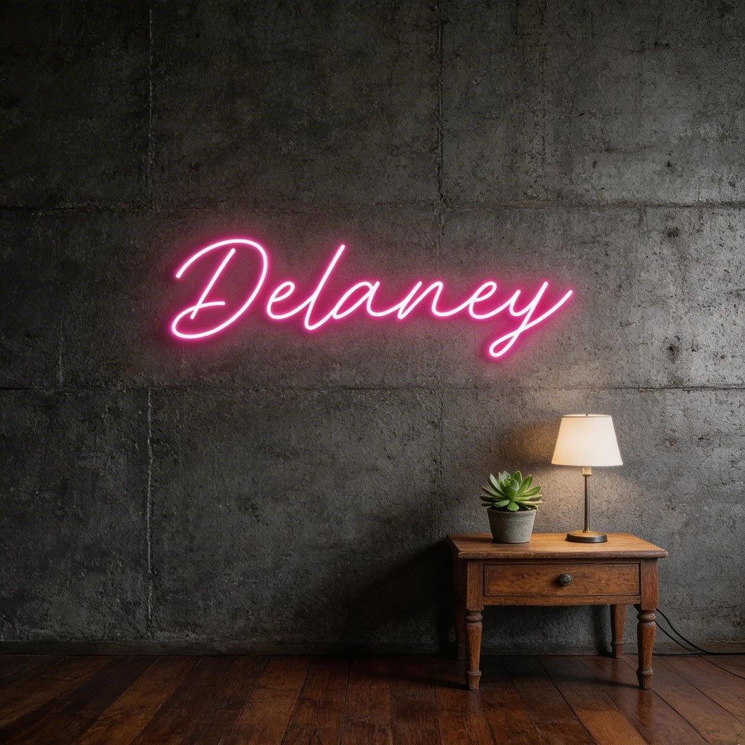 Custom Neon: Delaney