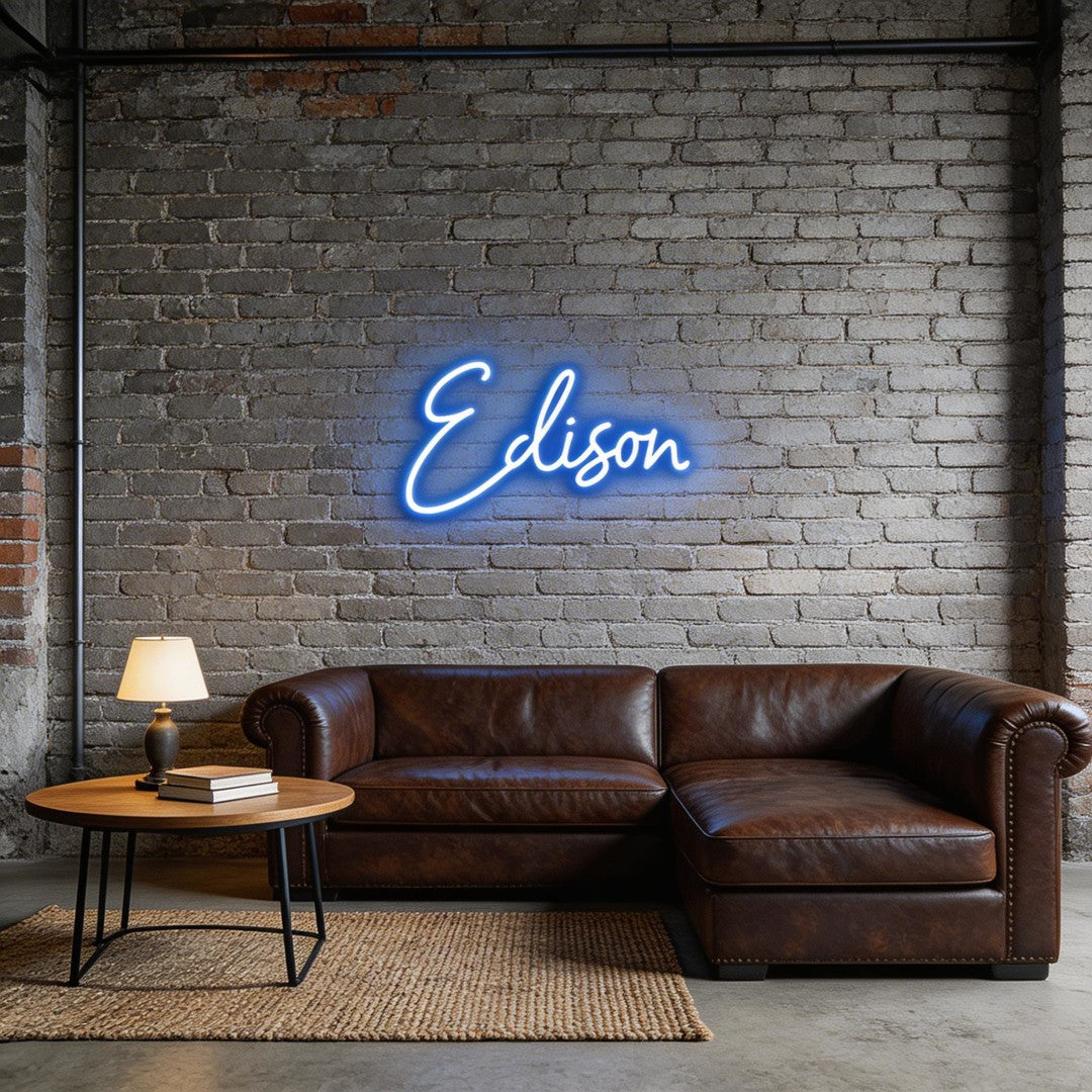 Custom Neon: Edison