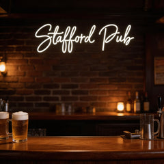 Custom Neon: Stafford Pub