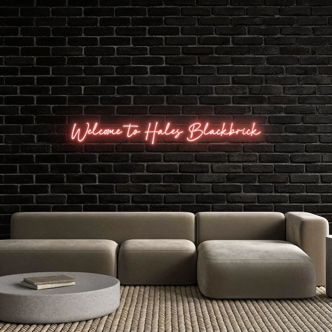 Custom Neon: Welcome to Ha...