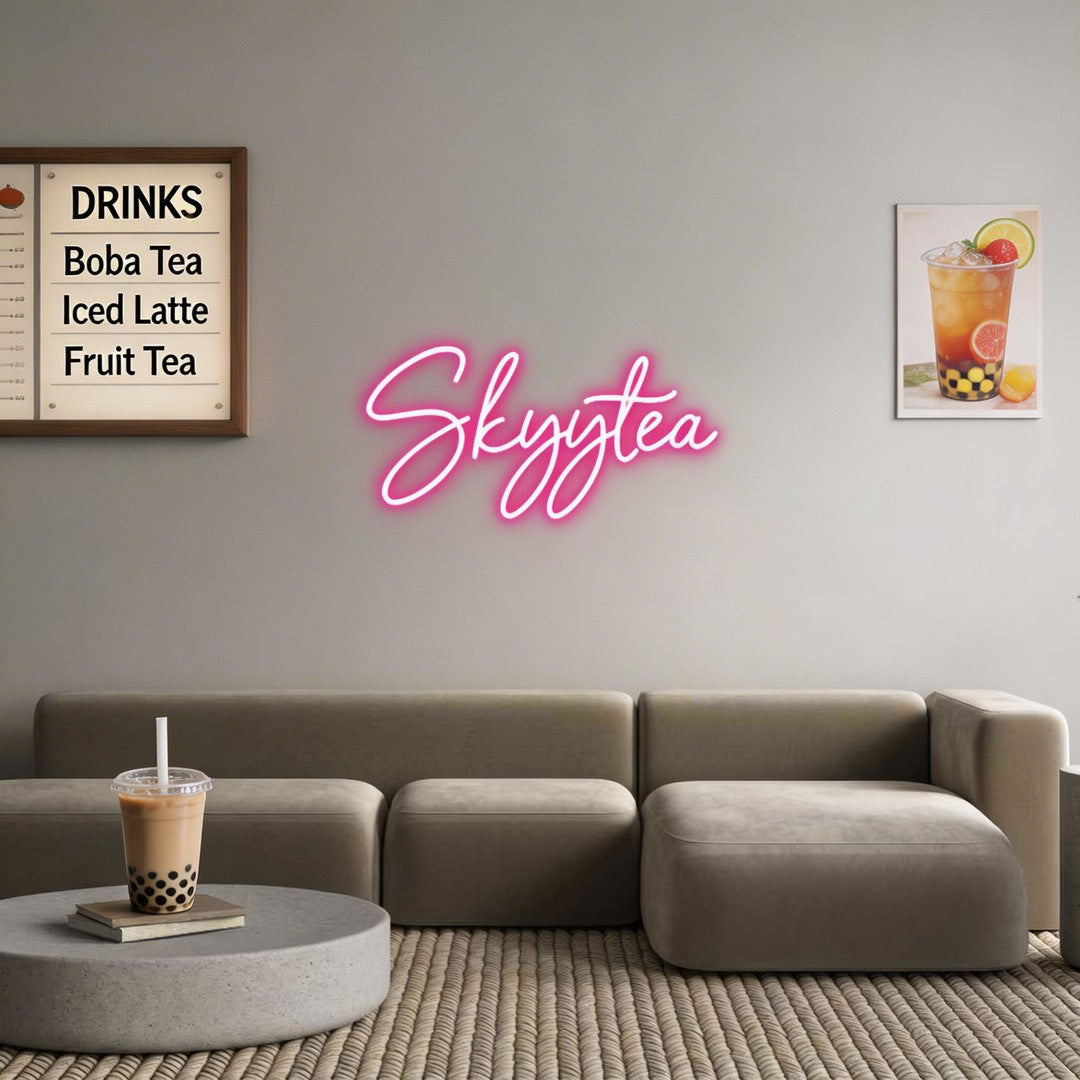 Custom Neon: Skyytea