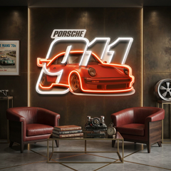 911 Legacy LED Neon Sign Light Pop Art