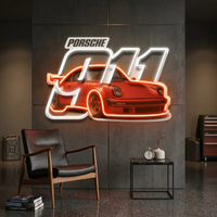 911 Legacy LED Neon Sign Light Pop Art – view 4