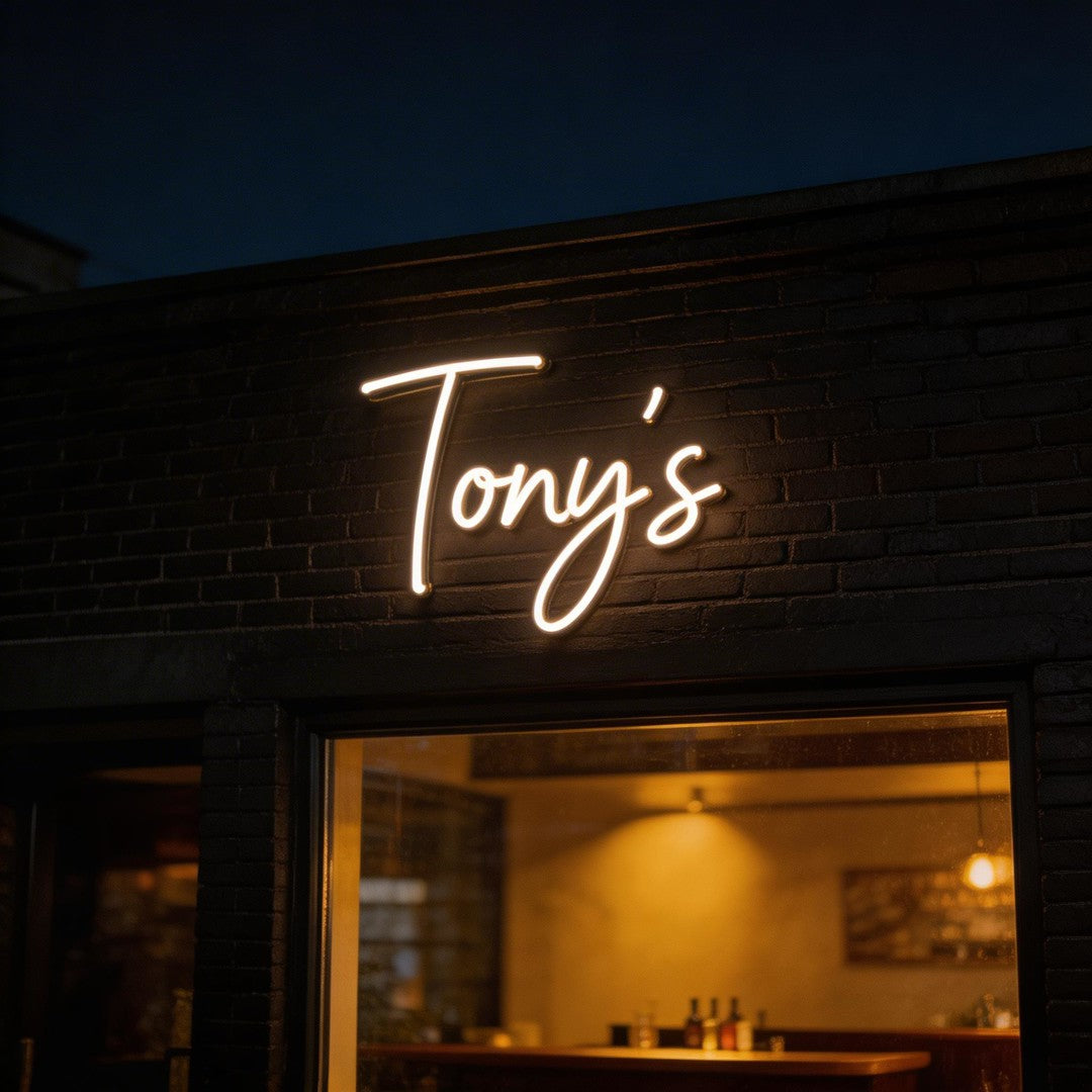 Custom Neon: Tony's