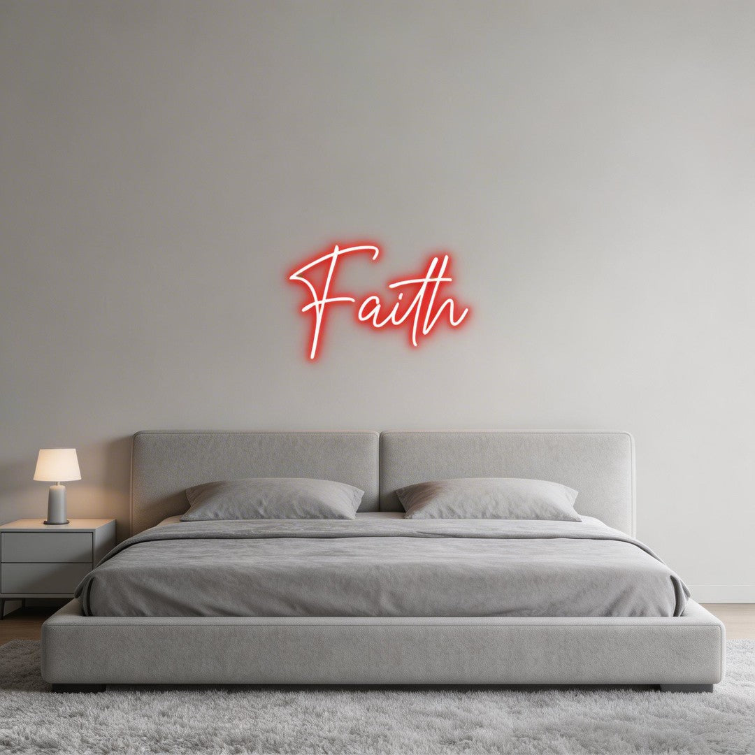 Custom Neon: Faith