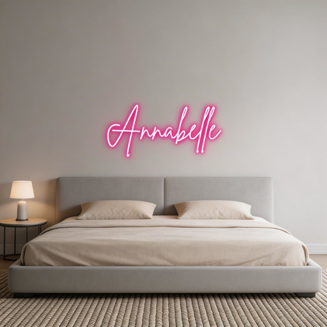Custom Neon: Annabelle