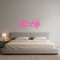 Custom Neon: Annabelle