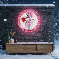 Pouring Love, One Cup at a Time Best Gift For Valentine Neon Sight Light Artwork