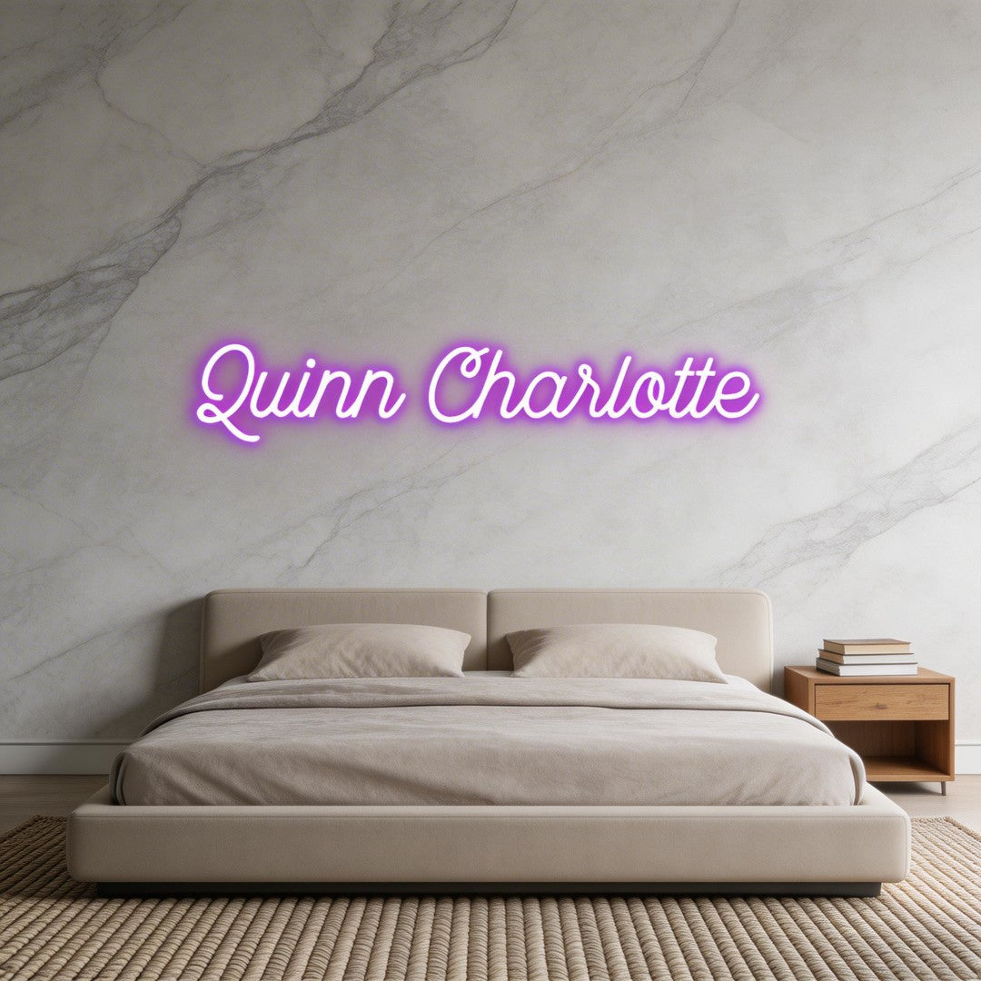 Custom Neon: Quinn Charlot...