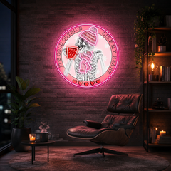Pouring Love, One Cup at a Time Best Gift For Valentine Neon Sight Light Artwork