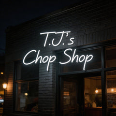 Custom Neon: T.J.’s Chop ...