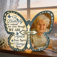 A Butterfly To Remind Me - Personalized Photo Light Box