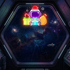 Astronaut Christmas 3 Led Neon Acrylic Artwork