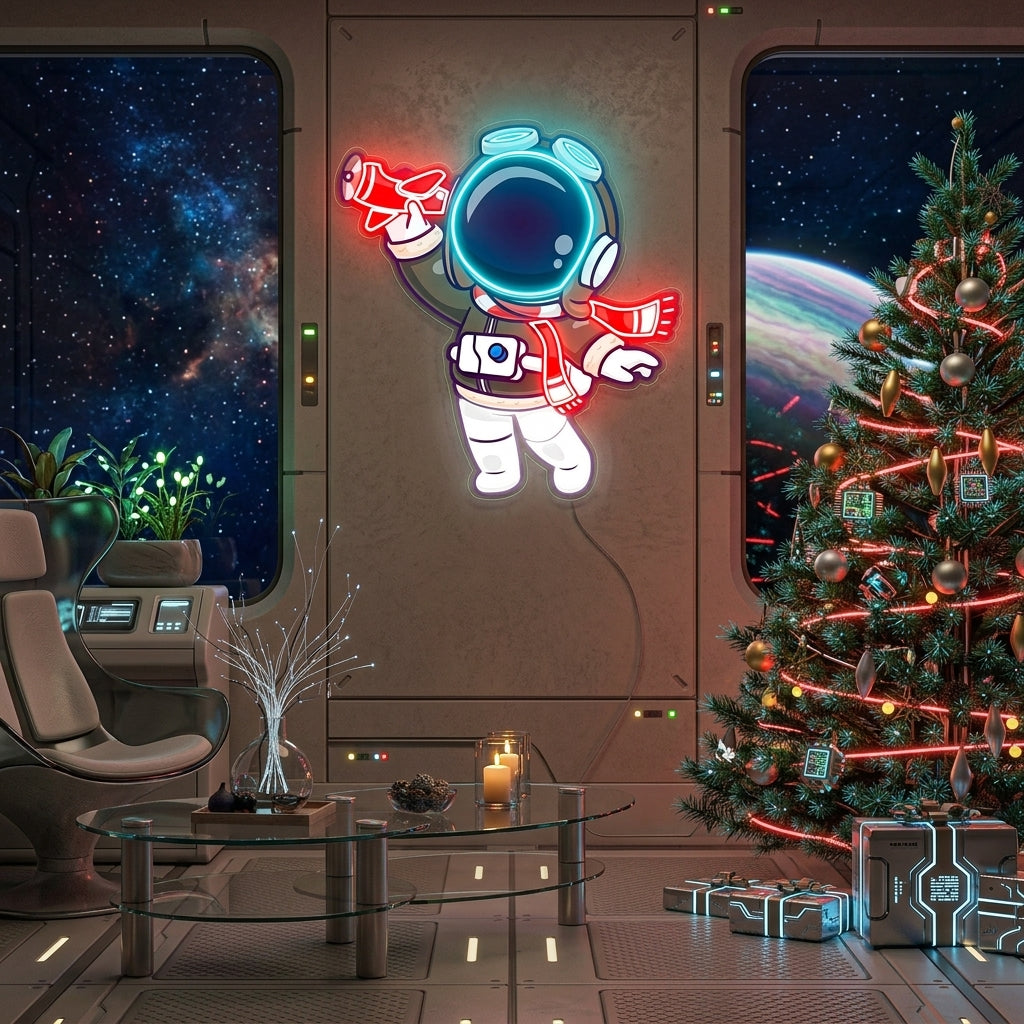 Astronaut Pilot Led Neon Acrylic Artwork