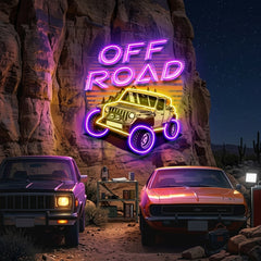 Adventure 4x4 LED Neon Sign Light Pop Art