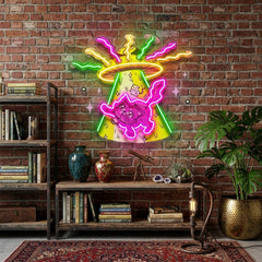 Adventurous Cat LED Neon Sign Light Pop Art