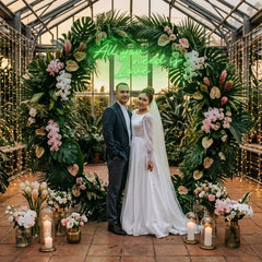 All You Need Is Love Led Neon Sign Light, Custom neon light sign for wedding