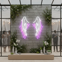 Angel Wing Neon Sign Custom Handmade Art Neon Light