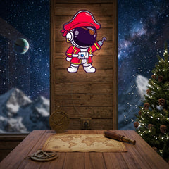 Astronaut Pirate Led Neon Acrylic Artwork