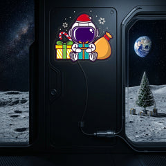 Astronaut Christmas 3 Led Neon Acrylic Artwork