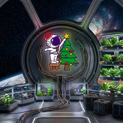Astronaut Christmas 1 Led Neon Acrylic Artwork