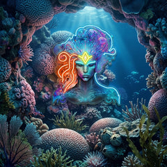 Aquarius Zodiac Horoscope Neon Sign