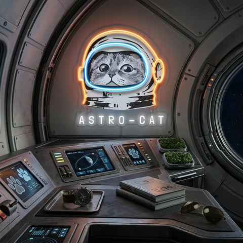 Astrocat LED Neon Sign Light Pop Art