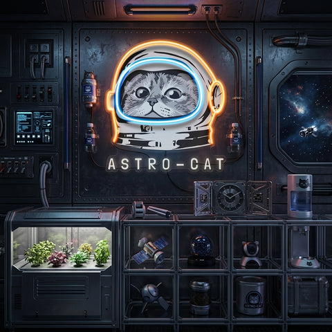 Astrocat LED Neon Sign Light Pop Art