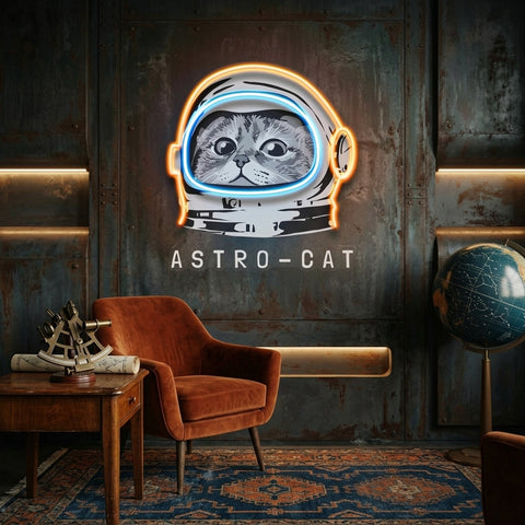 Astrocat LED Neon Sign Light Pop Art