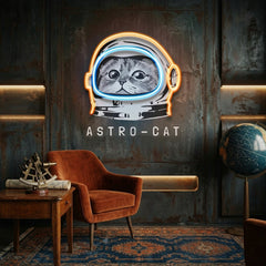 Astrocat LED Neon Sign Light Pop Art