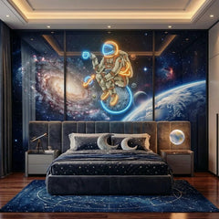 Astronaut Coffee Artwork Led Neon Sign Light