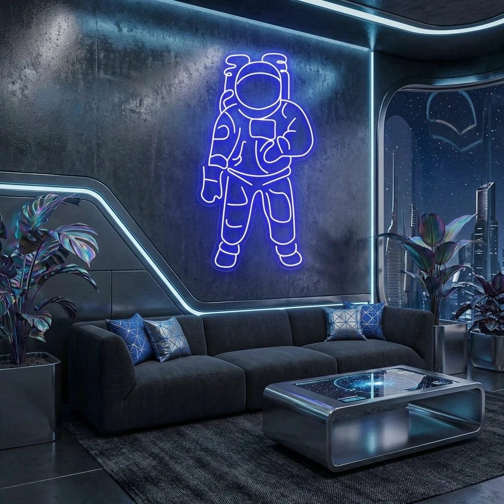 Astronaut Led Neon Sign Light