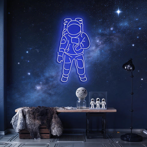 Astronaut Neon Sign