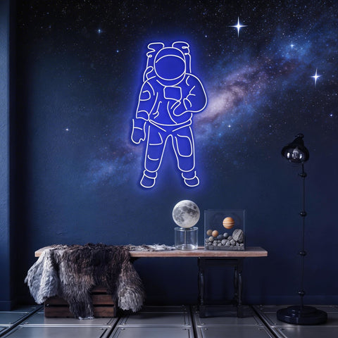 Astronaut Neon Sign