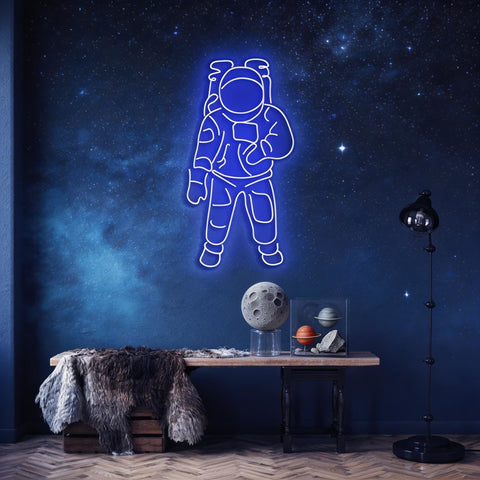 Astronaut Neon Sign