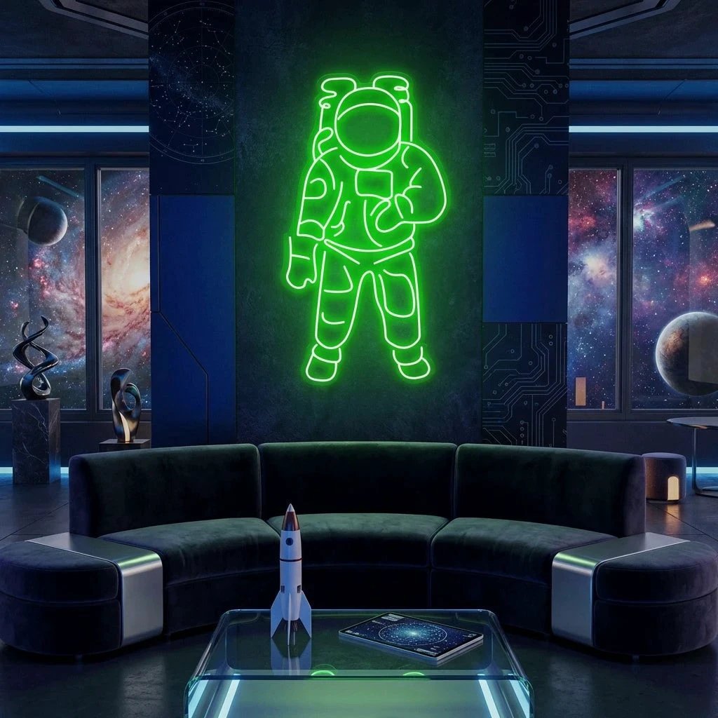 Astronaut Led Neon Sign Light