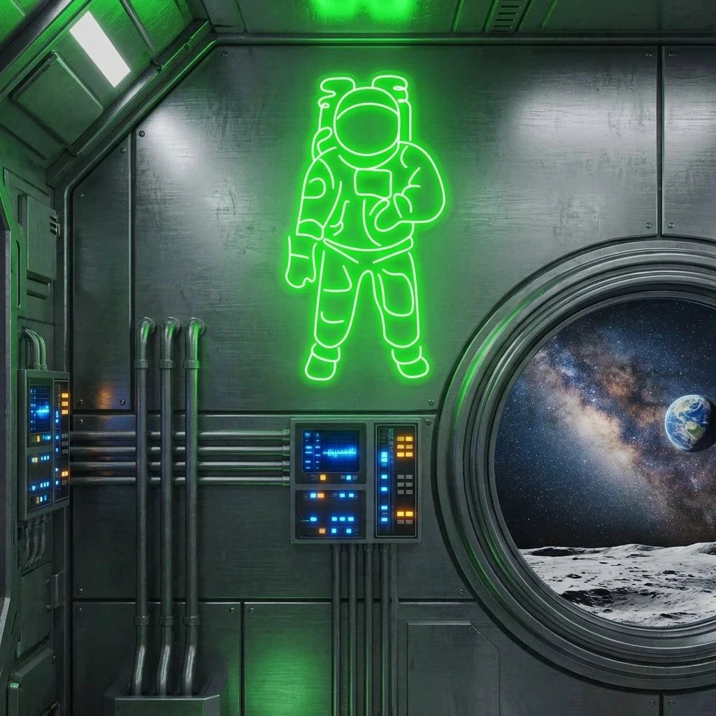 Astronaut Led Neon Sign Light