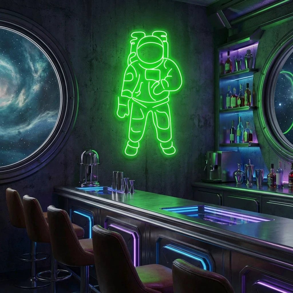 Astronaut Led Neon Sign Light