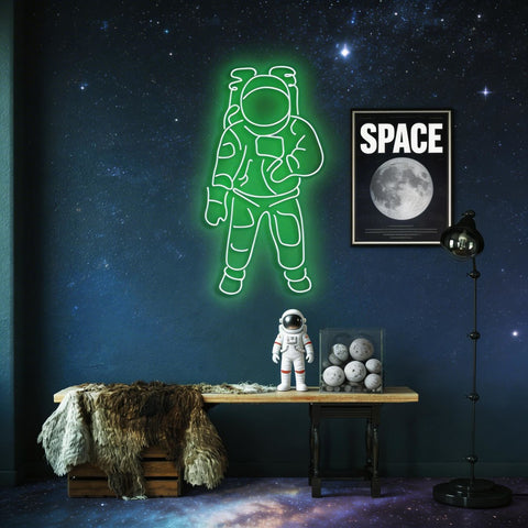 Astronaut Neon Sign