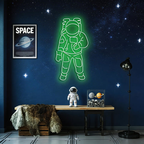 Astronaut Neon Sign